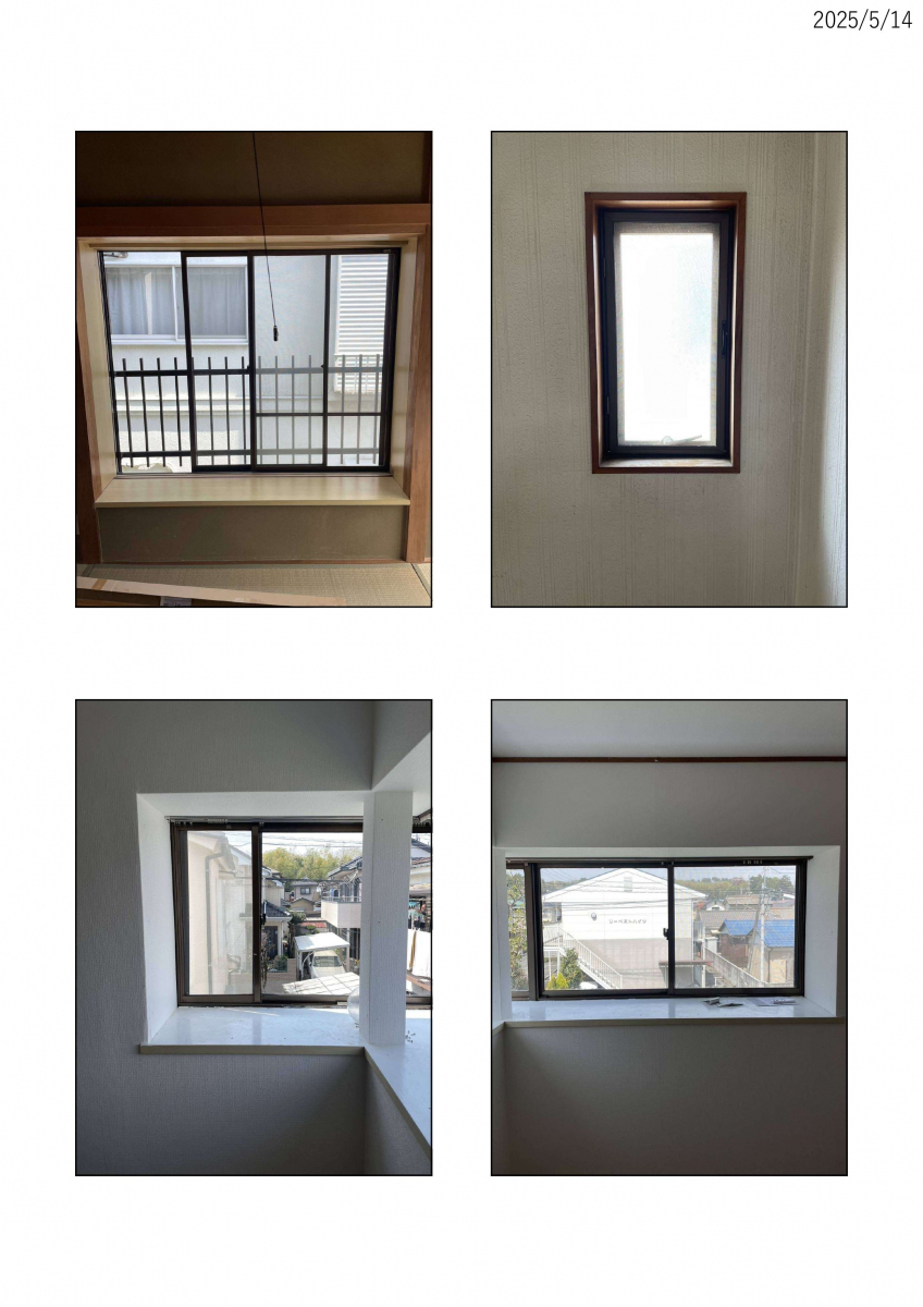 太陽トーヨーの町田市 / 内窓取付工事 / インプラスの施工前の写真3